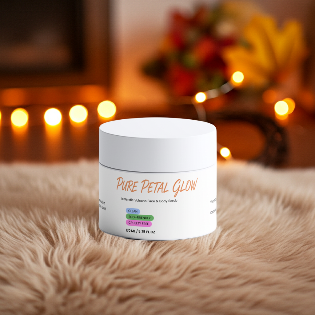 Your Skin Is Begging to Breathe — Icelandic Volcano Face & Body Scrub