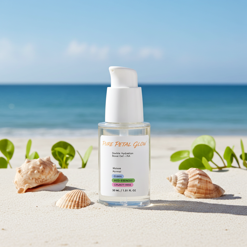 Lightweight Hyaluronic Acid Gel Moisturizer for Plump, Dewy Skin - Pure Petal Glow