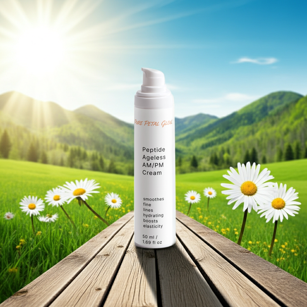 Peptide Ageless AM/PM Cream with Hyaluronic Acid | Anti-Aging Moisturizer