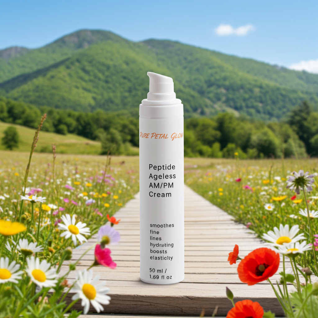 Peptide Ageless AM/PM Cream with Hyaluronic Acid | Anti-Aging Moisturizer