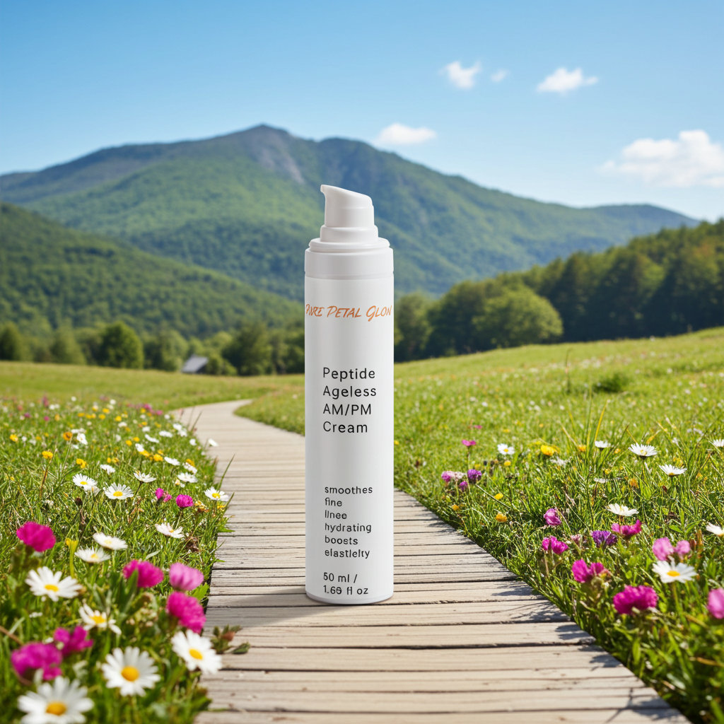 Peptide Ageless AM/PM Cream with Hyaluronic Acid | Anti-Aging Moisturizer