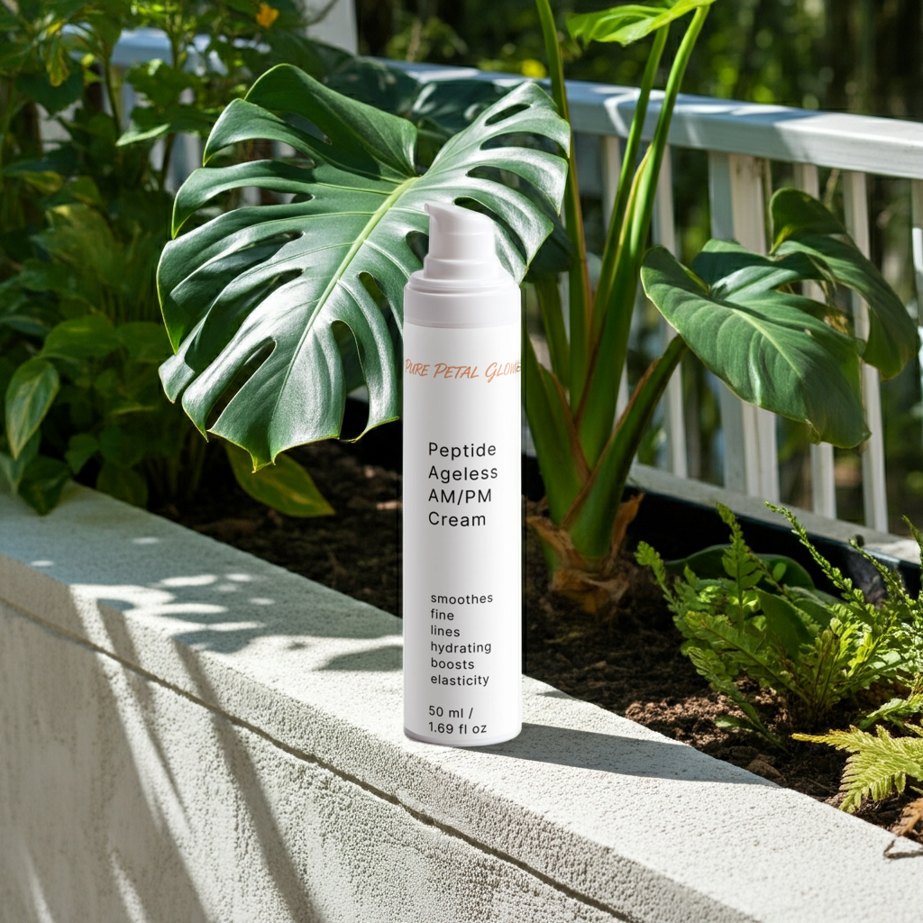 Peptide Ageless AM/PM Cream with Hyaluronic Acid | Anti-Aging Moisturizer