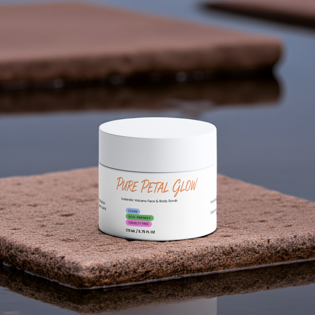 Your Skin Is Begging to Breathe — Icelandic Volcano Face & Body Scrub