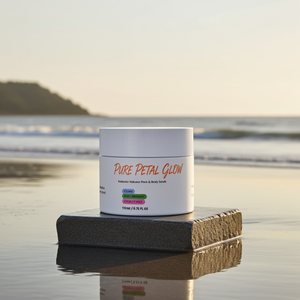 Your Skin Is Begging to Breathe — Icelandic Volcano Face & Body Scrub