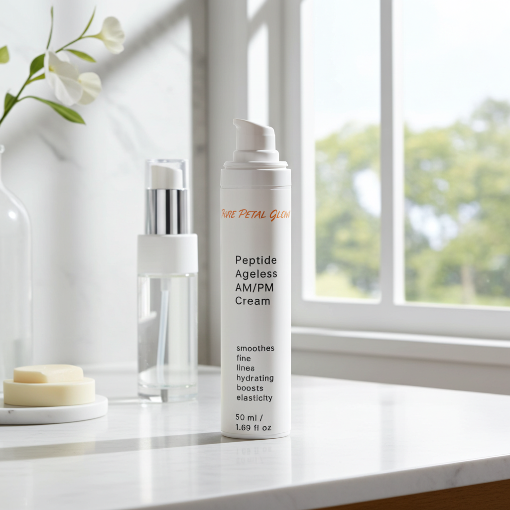 Peptide Ageless AM/PM Cream with Hyaluronic Acid | Anti-Aging Moisturizer