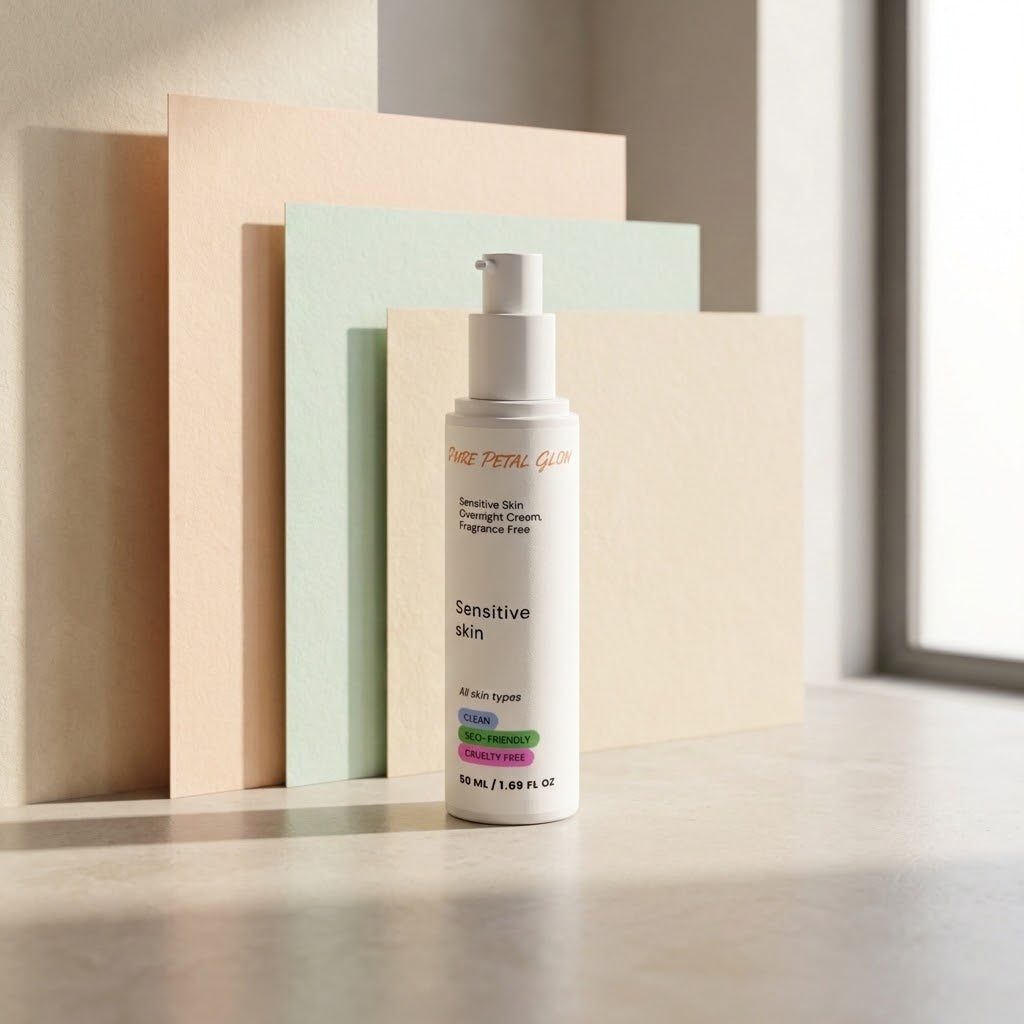 Sensitive Skin Overnight Cream, Fragrance Free