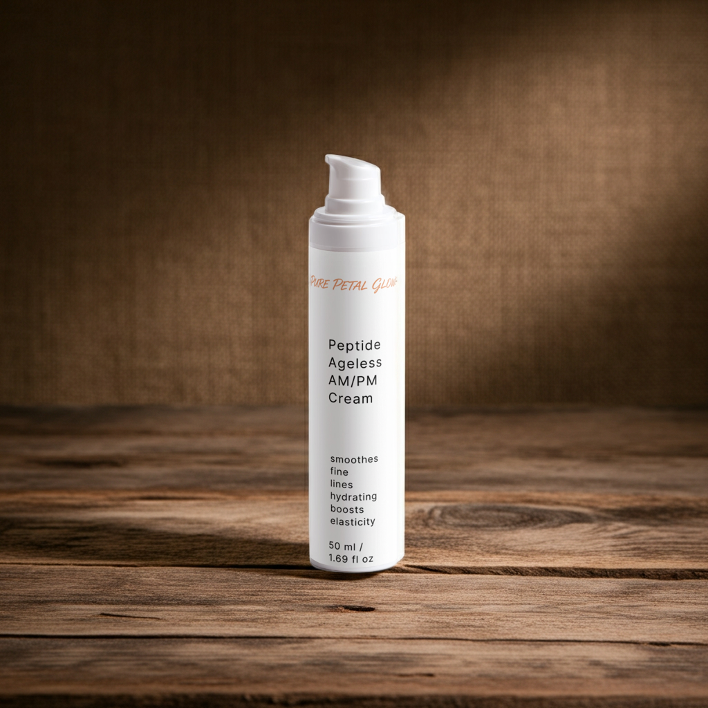 Peptide Ageless AM/PM Cream with Hyaluronic Acid | Anti-Aging Moisturizer