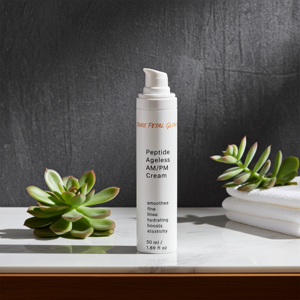 Peptide Ageless AM/PM Cream with Hyaluronic Acid | Anti-Aging Moisturizer