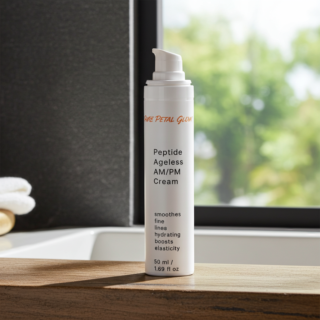 Peptide Ageless AM/PM Cream with Hyaluronic Acid | Anti-Aging Moisturizer