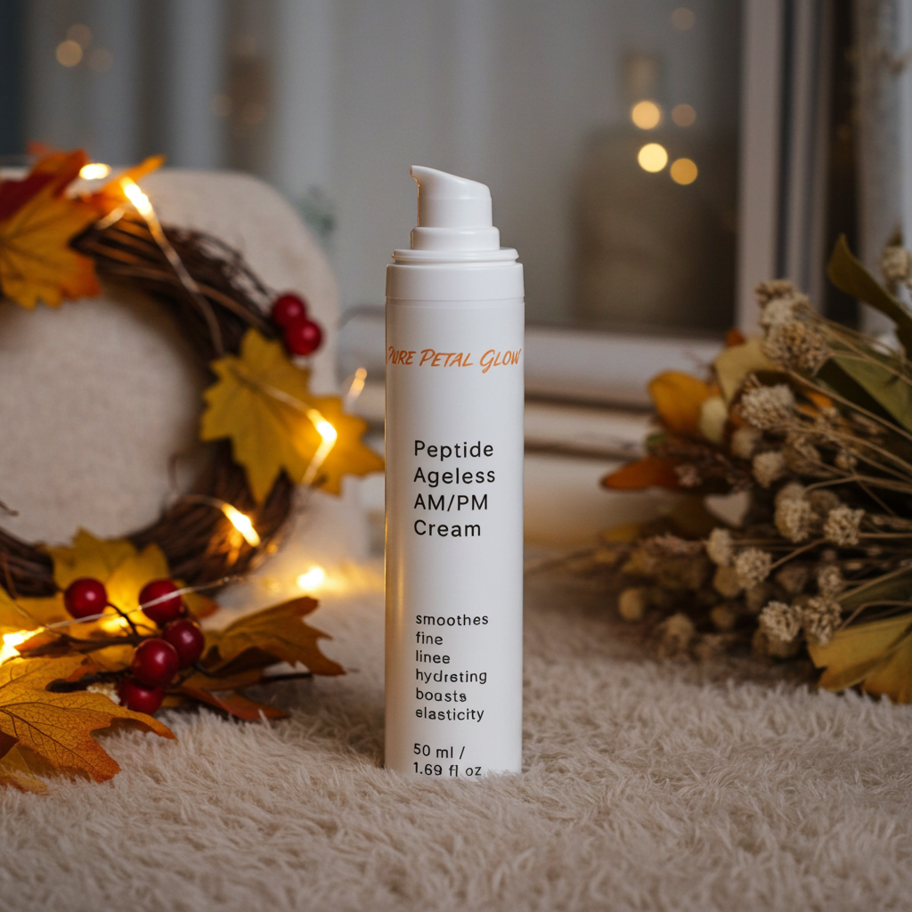 Peptide Ageless AM/PM Cream with Hyaluronic Acid | Anti-Aging Moisturizer