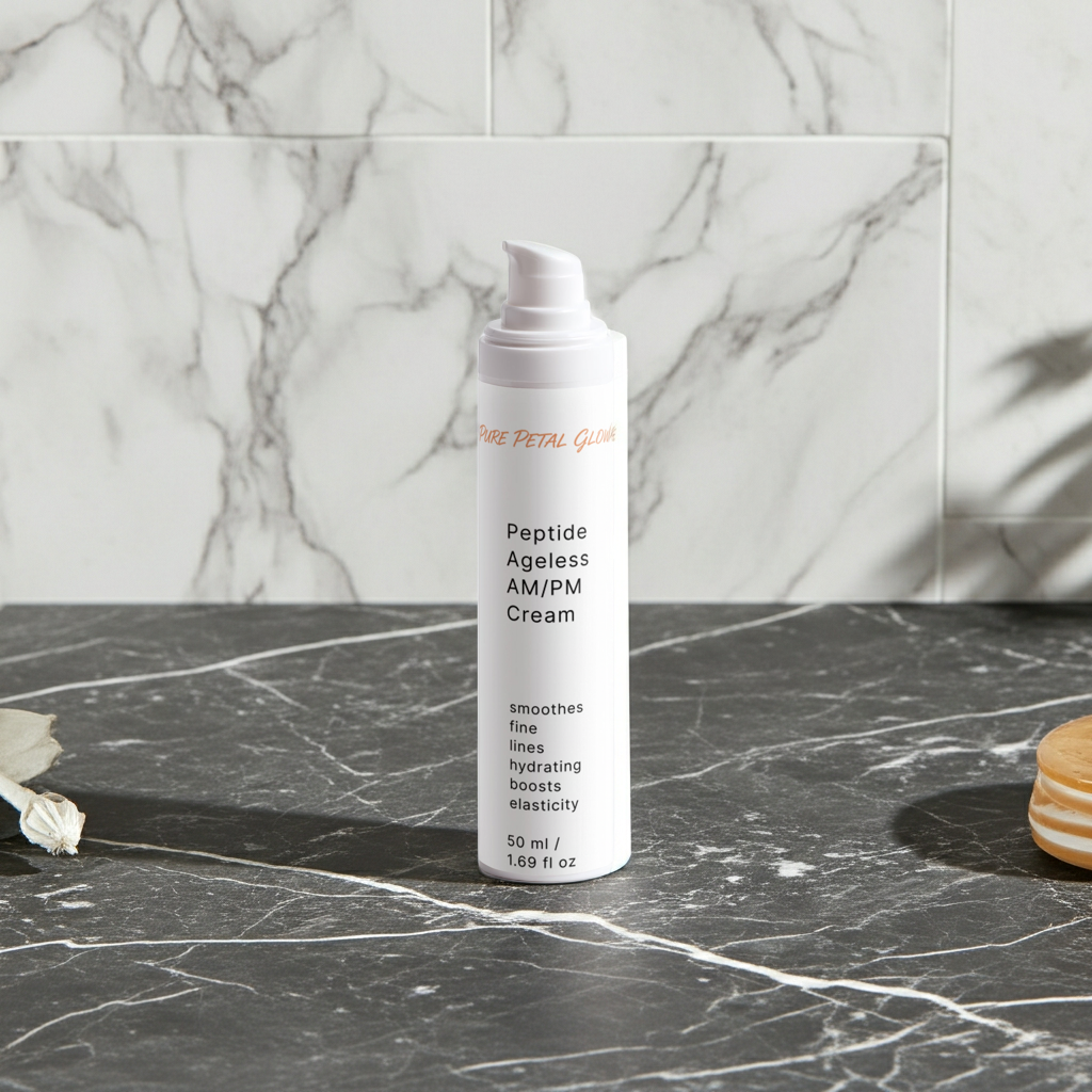 Peptide Ageless AM/PM Cream with Hyaluronic Acid | Anti-Aging Moisturizer