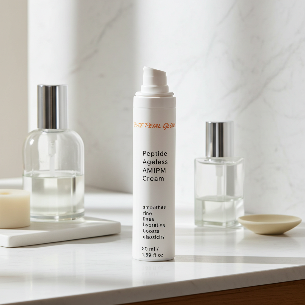 Peptide Ageless AM/PM Cream with Hyaluronic Acid | Anti-Aging Moisturizer