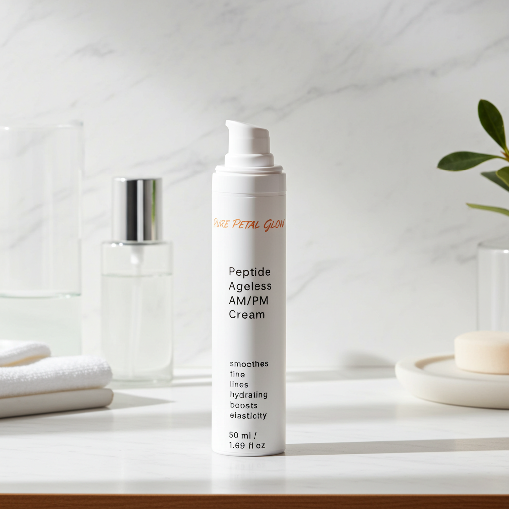 Peptide Ageless AM/PM Cream with Hyaluronic Acid | Anti-Aging Moisturizer