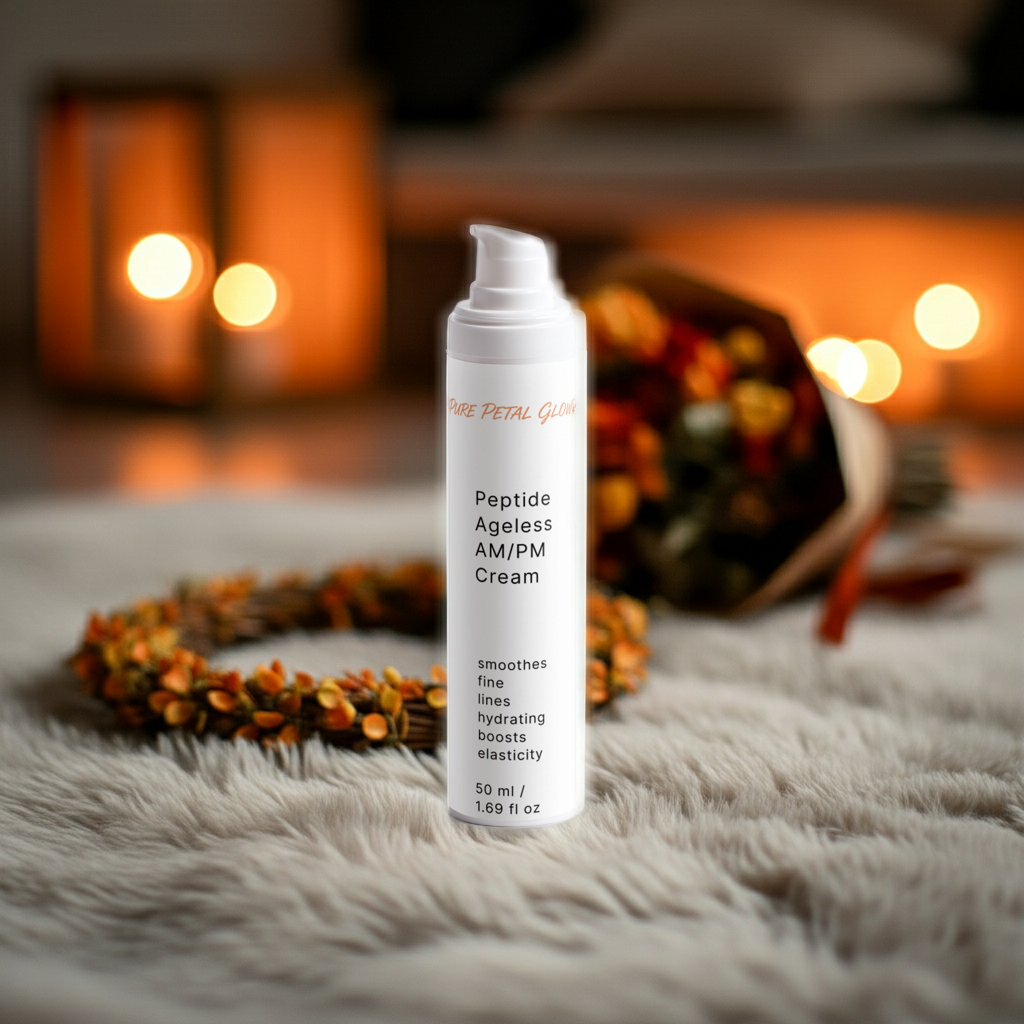 Peptide Ageless AM/PM Cream with Hyaluronic Acid | Anti-Aging Moisturizer