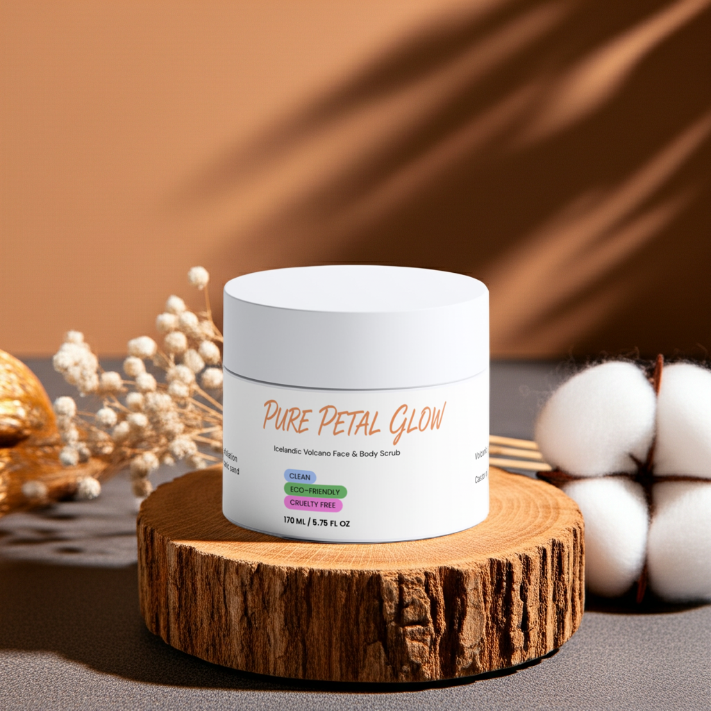 Your Skin Is Begging to Breathe — Icelandic Volcano Face & Body Scrub