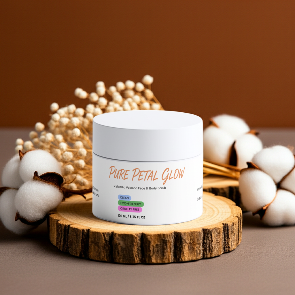 Your Skin Is Begging to Breathe — Icelandic Volcano Face & Body Scrub